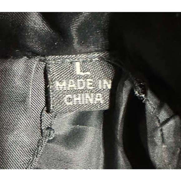 Marc New York Black Down Parka‎ with detachable fur trim hood size L - Picture 10 of 10